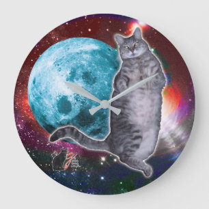 Grande Horloge Ronde Danseur Lunaire Bosco