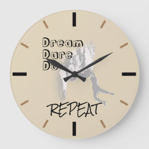 Grande Horloge Ronde Dare Dream Do Repeat