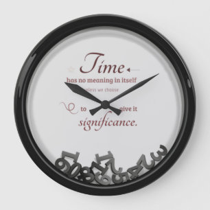 Grande Horloge Ronde Date