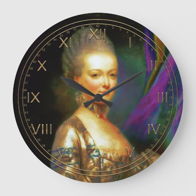 Grande Horloge Ronde Dauphin Baroque (Recto)