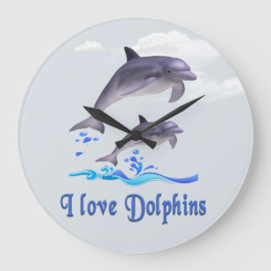 Grande Horloge Ronde dauphins