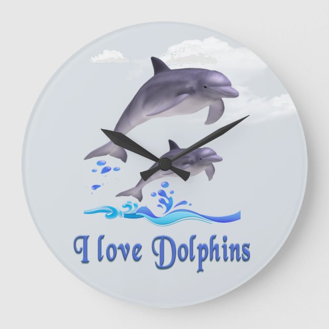 Grande Horloge Ronde dauphins (Recto)