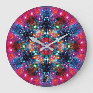 Grande Horloge Ronde Dazzling Stellar Kaleid