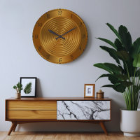Décor Luxe Moderne - Art Mur Intemporel & Horaires