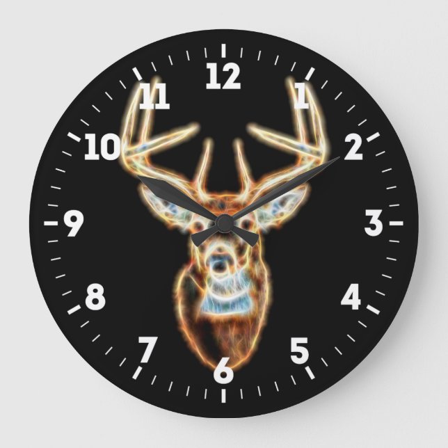 Grande Horloge Ronde Deer Head Energy Spirited (Recto)