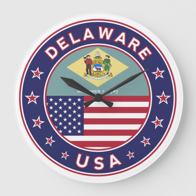 Grande Horloge Ronde Delaware (Recto)