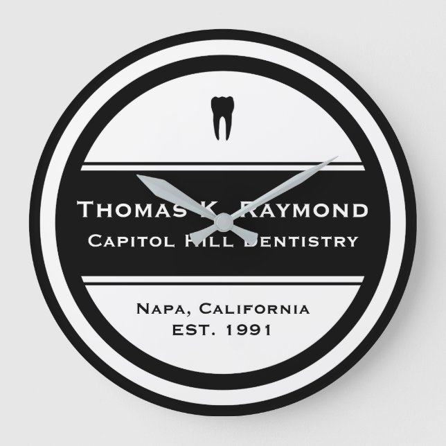 Grande Horloge Ronde Dental Office (Recto)