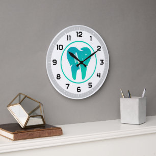 Grande Horloge Ronde Dentiste   Brosse à dents pour dents