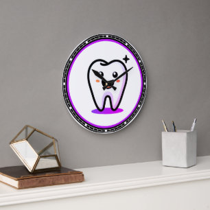 Grande Horloge Ronde Dentiste   Dents