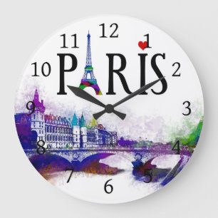 Grande Horloge Ronde design 177 Paris France