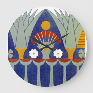 Grande Horloge Ronde Design égyptien #7 à Emporio Moffa