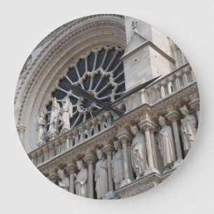 Grande Horloge Ronde Détail Notre Dame