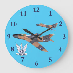 Grande Horloge Ronde Deux endroits d'Israel