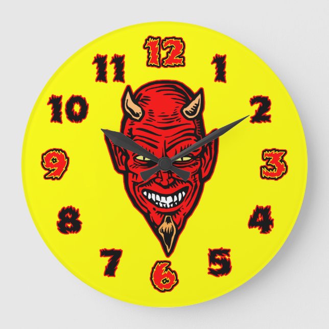 Grande Horloge Ronde Diable (Recto)