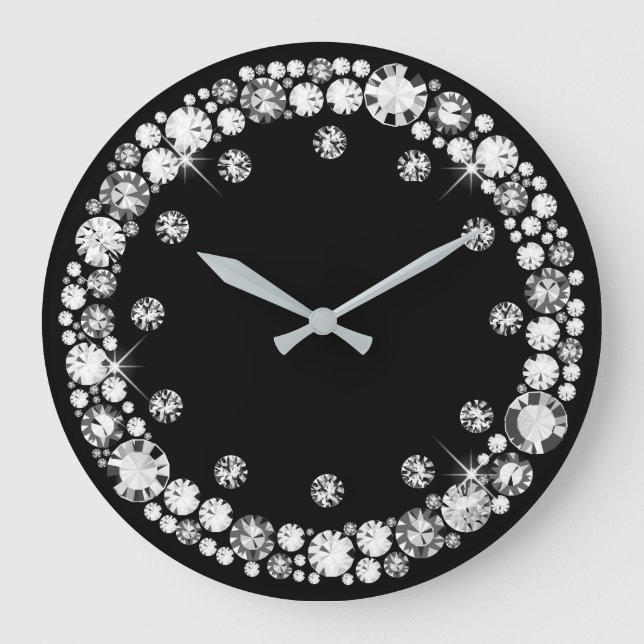 Grande Horloge Ronde Diamond infinity (Recto)