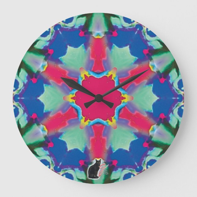 Grande Horloge Ronde Directive Kaleidoscope (Recto)