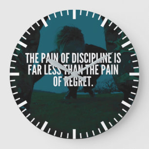 Grande Horloge Ronde Discipline - Inspiration de l'entraînement