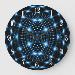 Grande Horloge Ronde Disco-ball