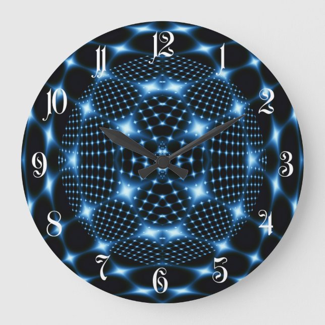 Grande Horloge Ronde Disco-ball (Recto)
