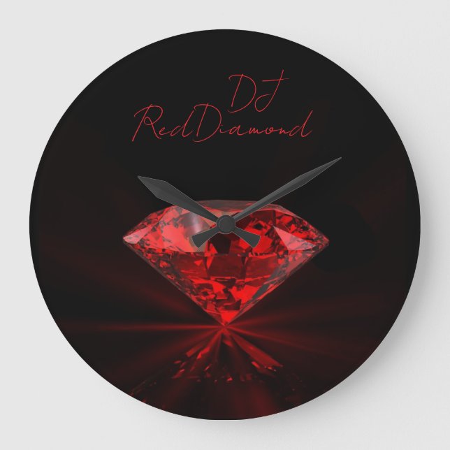 Grande Horloge Ronde DJ RedDiamond (Recto)