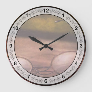 Grande Horloge Ronde Docteur - Opticien - Quel spectacle