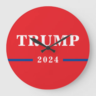 Grande Horloge Ronde Donald Trump 2024