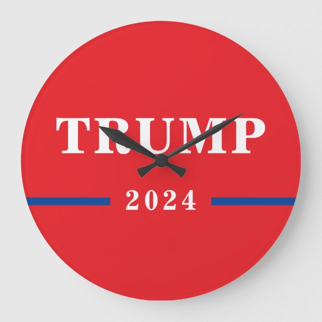 Grande Horloge Ronde Donald Trump 2024 (Recto)
