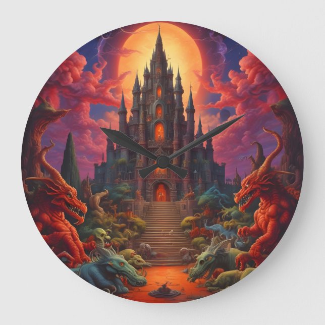 Grande Horloge Ronde Double Your Dragon Fantasy Final (Recto)