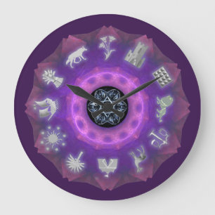 Grande Horloge Ronde Douze tribus