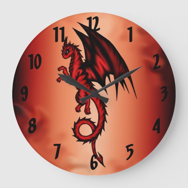 Grande Horloge Ronde Dragon red (Recto)