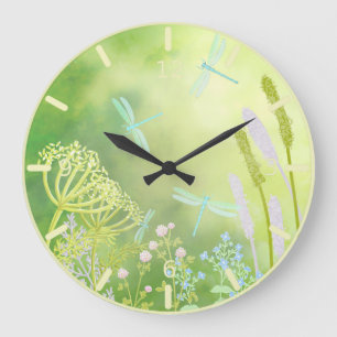 Grande Horloge Ronde dragonfly Meadow