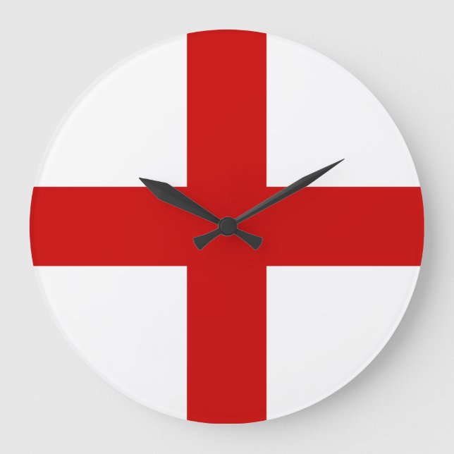 Grande Horloge Ronde Drapeau anglais (Recto)