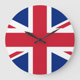 Grande Horloge Ronde Drapeau du Royaume-Uni