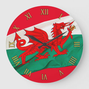 Grande Horloge Ronde Drapeau national du Pays de Galles, Le Dragon Roug