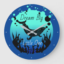 Dream Big Little One ou Child's Nom Whale Ocean