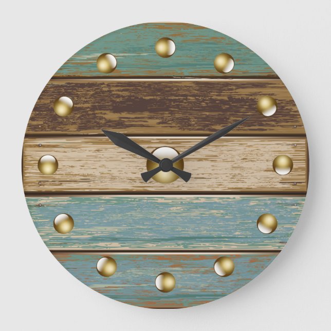 Grande Horloge Ronde Driftwood (Recto)