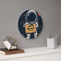 Drôle perdu dans la pensée astronaute l'illustrati