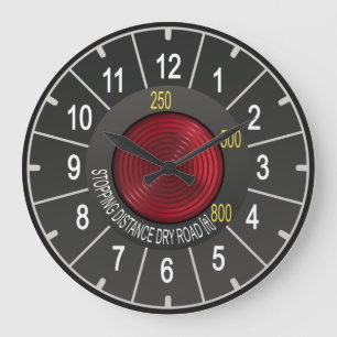 Grande Horloge Ronde DS Style Clock