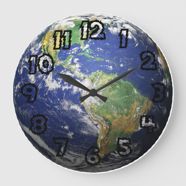 Grande Horloge Ronde Earth (Recto)