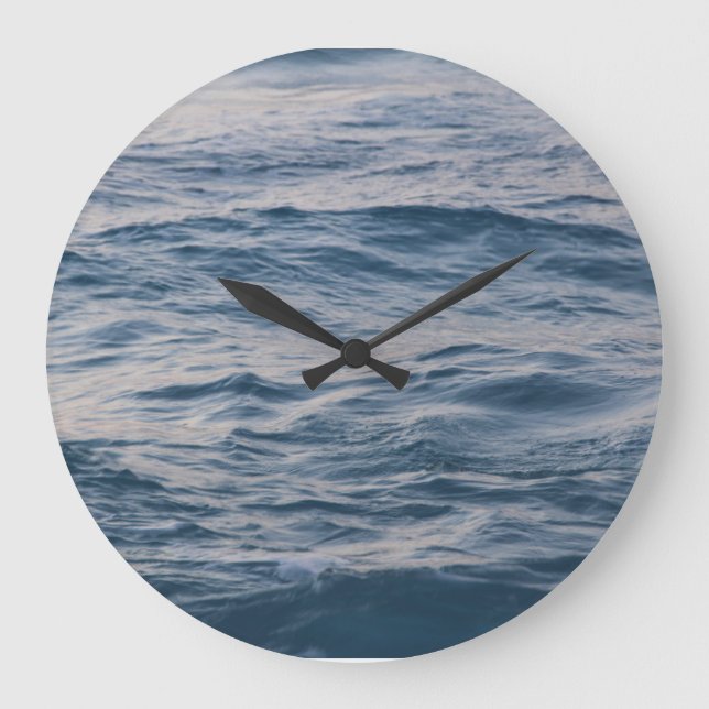 Grande Horloge Ronde Eau de mer de près (Recto)