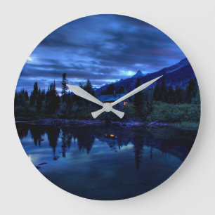 Grande Horloge Ronde Eau   Jenny Lake Grand Teton National Park
