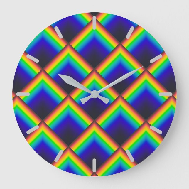 Grande Horloge Ronde Échelles de spectre solaire (Recto)