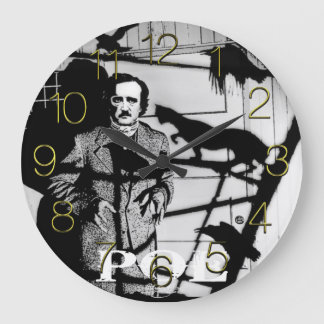GRANDE HORLOGE RONDE EDGAR ALLAN POE