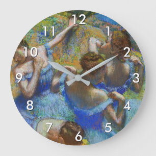 Grande Horloge Ronde Edgar Degas - Blue Dancers