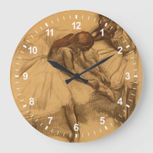 Grande Horloge Ronde Edgar Degas deux danseurs