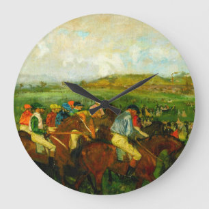 Grande Horloge Ronde Edgar Degas Équitation