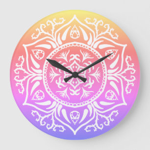 Grande Horloge Ronde Edition spéciale Rosenn Mandala