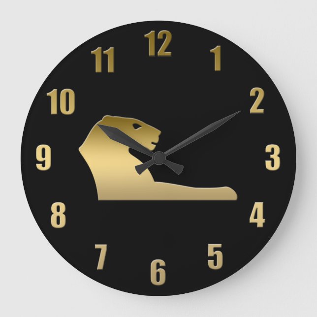 Grande Horloge Ronde Egyptian lion (Recto)