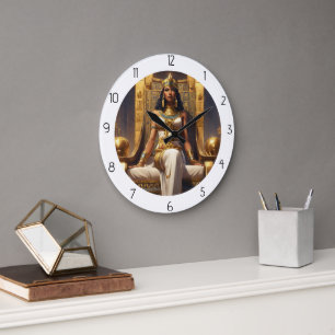 GRANDE HORLOGE RONDE ÉGYPTIEN