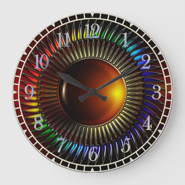 Grande Horloge Ronde égyptien (Recto)